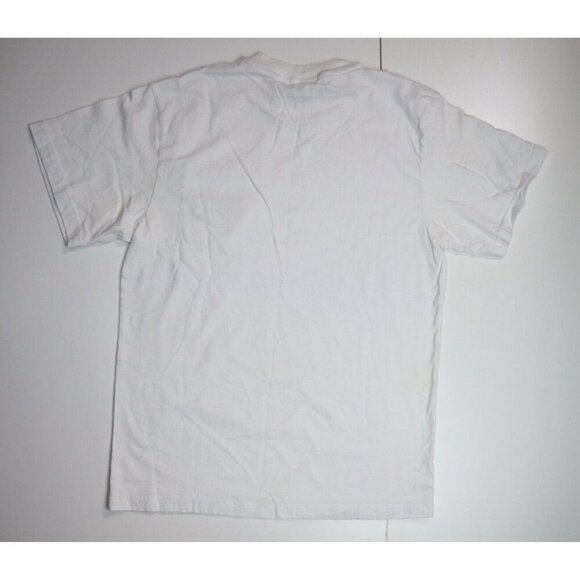 MEN'S CARNIVAL CRUISE EMBROIDERED T-SHIRT - WHITE - SHORT SLEEVE - SIZE L - Picture 6 of 6